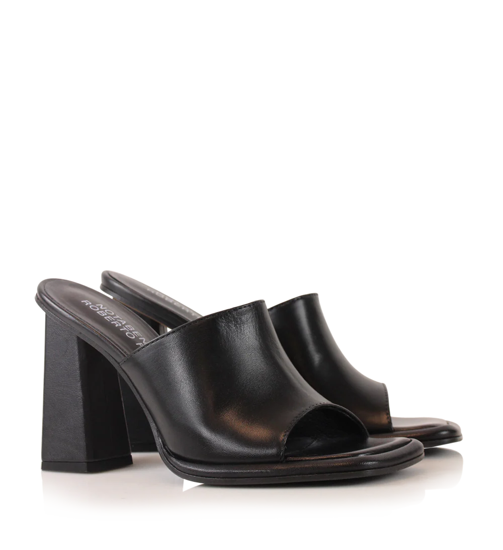 Sofie 95 sandaler, sort læder - Image 2