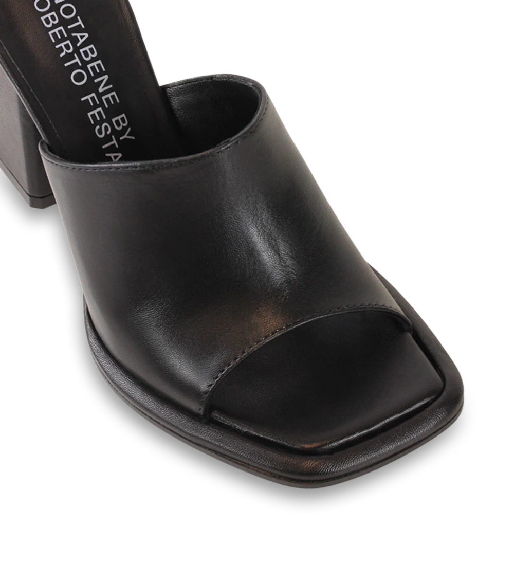 Sofie 95 sandaler, sort læder - Image 4
