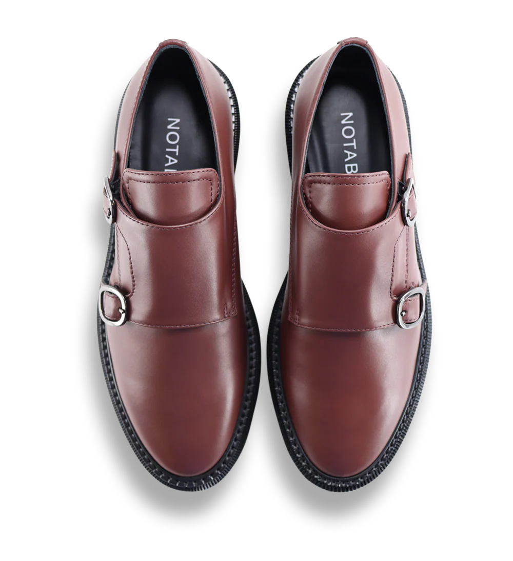Tanya loafers, kastajne Læder - Image 3