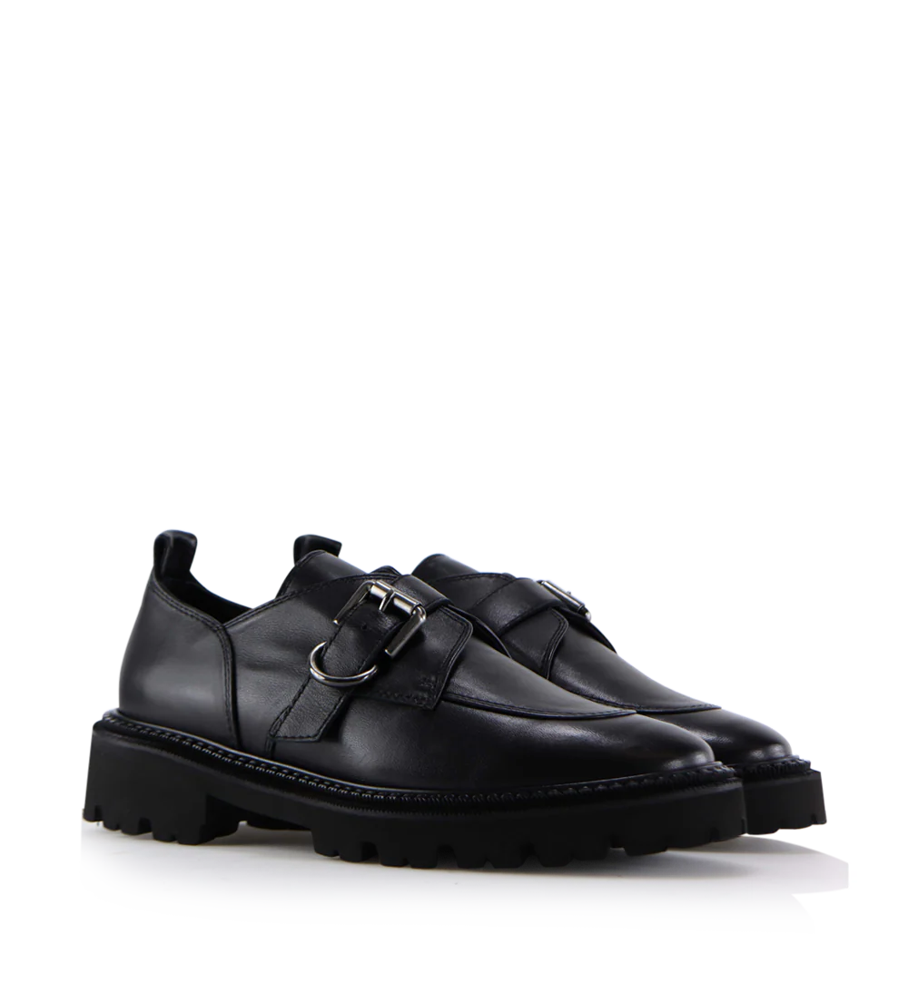 Tecla loafers, sort læder - Image 3