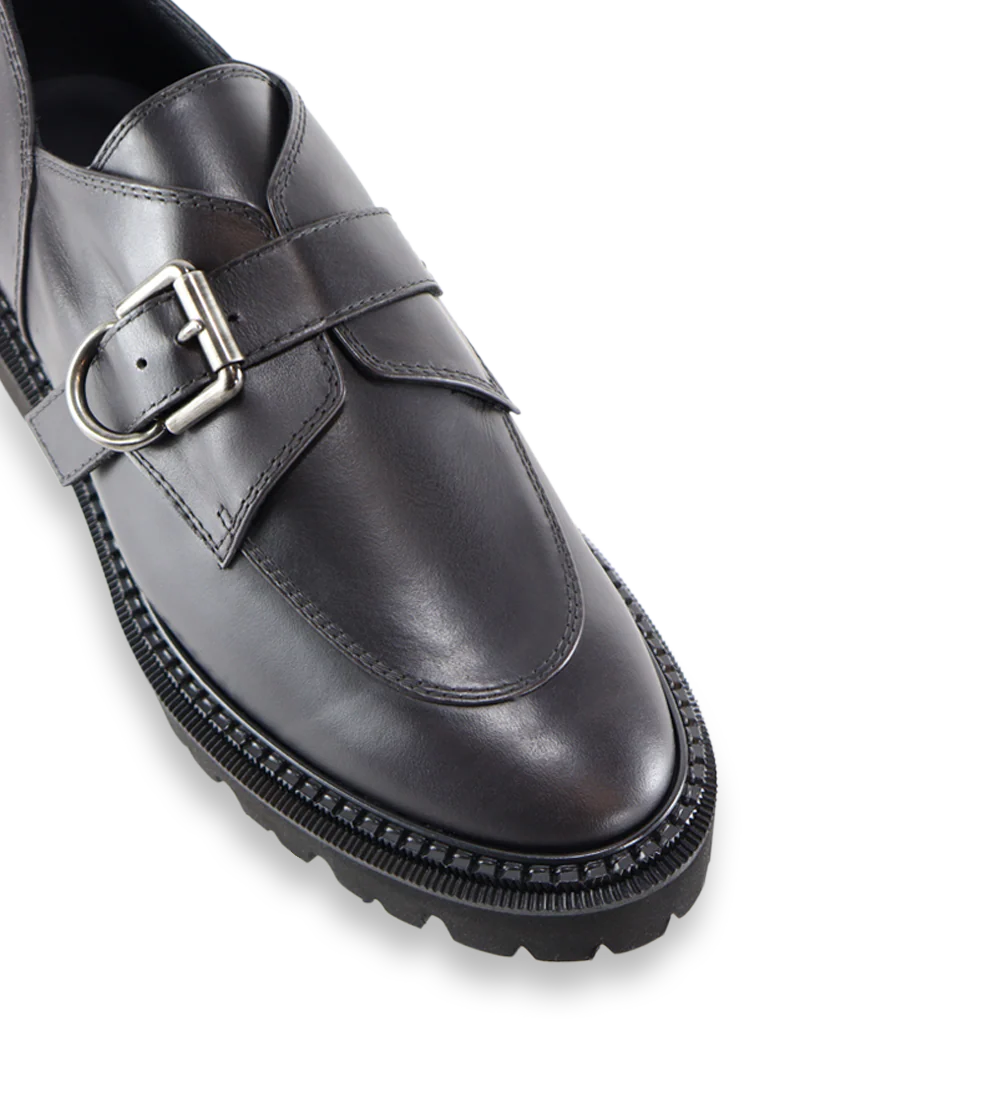 Tecla loafers, mørkebrun læder - Image 3