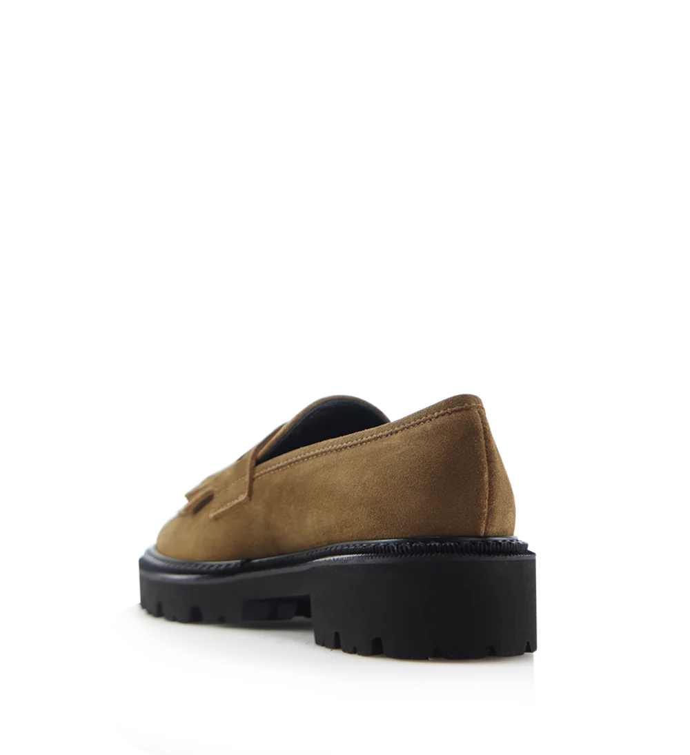 Tereza loafers, camel ruskind - Image 5