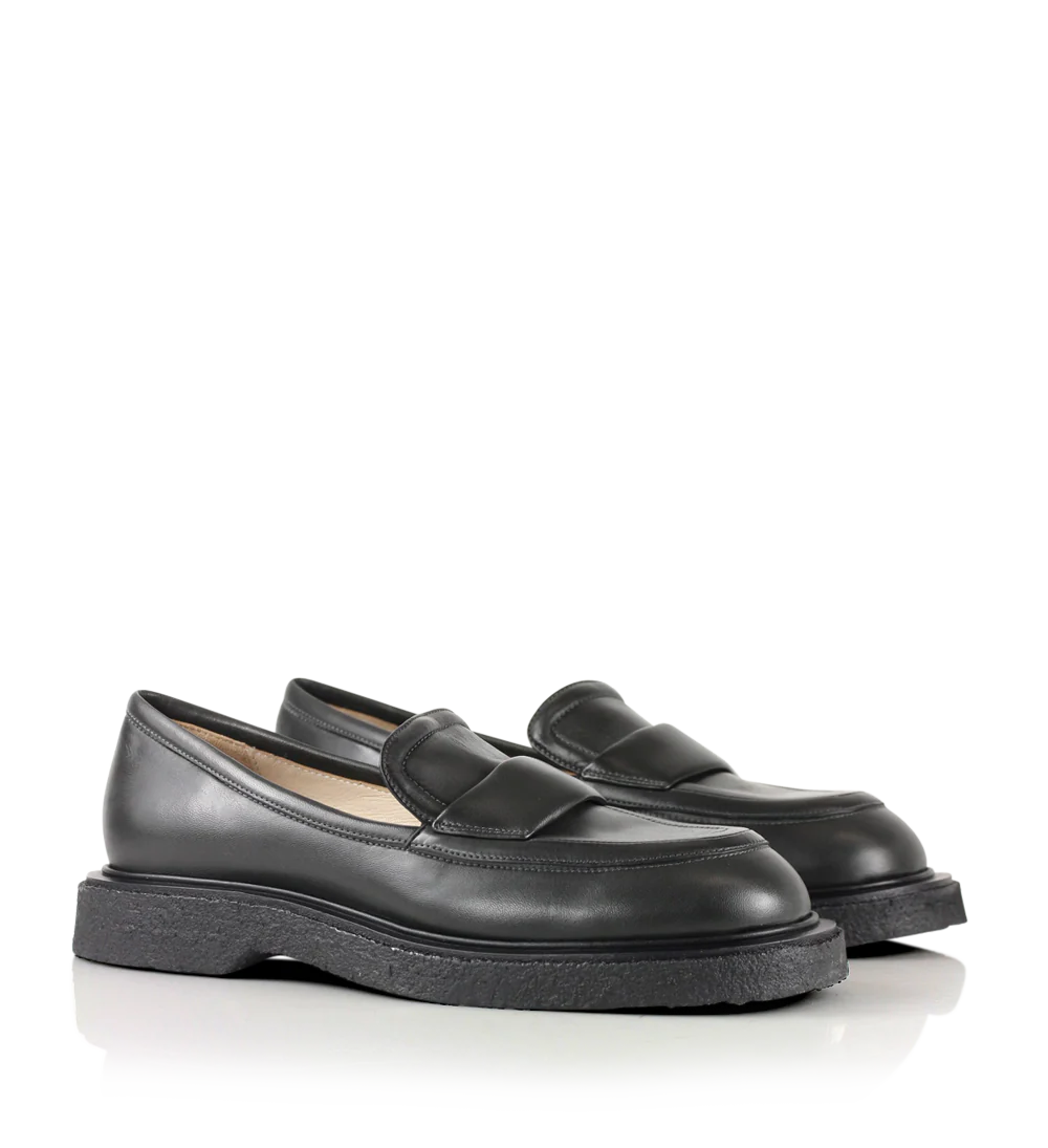 Vale loafers, grå læder - Image 2
