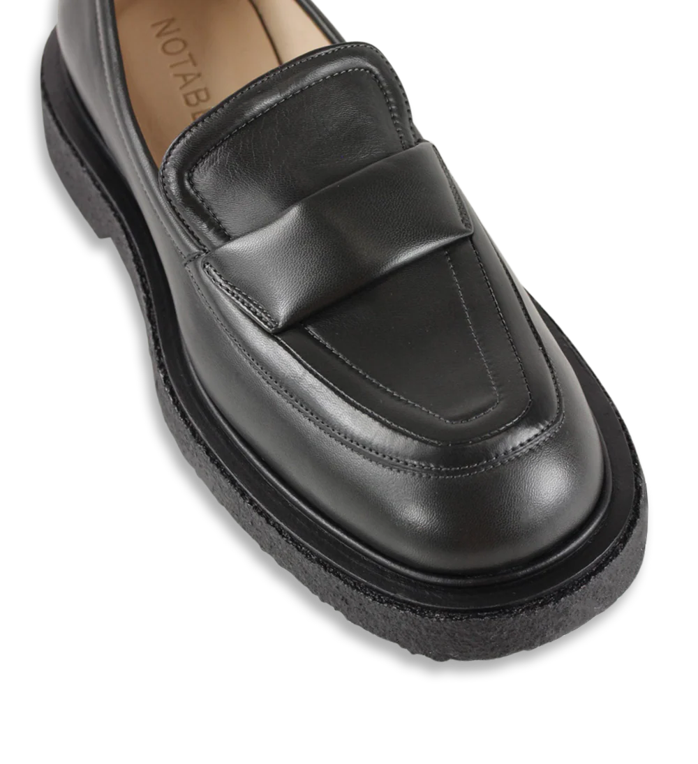 Vale loafers, grå læder - Image 4