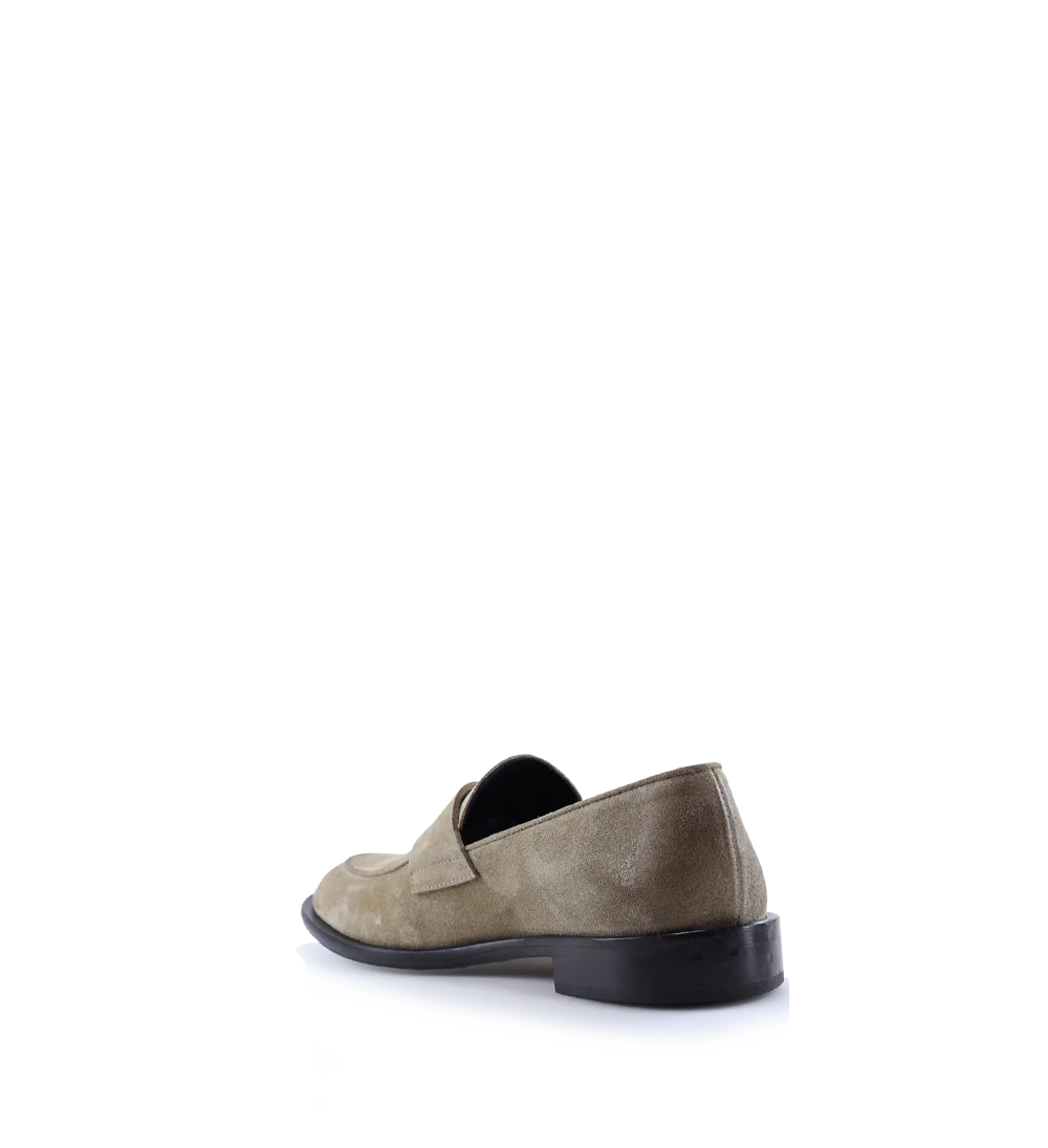 Valentino loafers, beige ruskind - Image 5