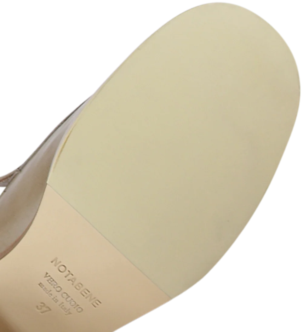 Vera loafers, nude læder - Image 7