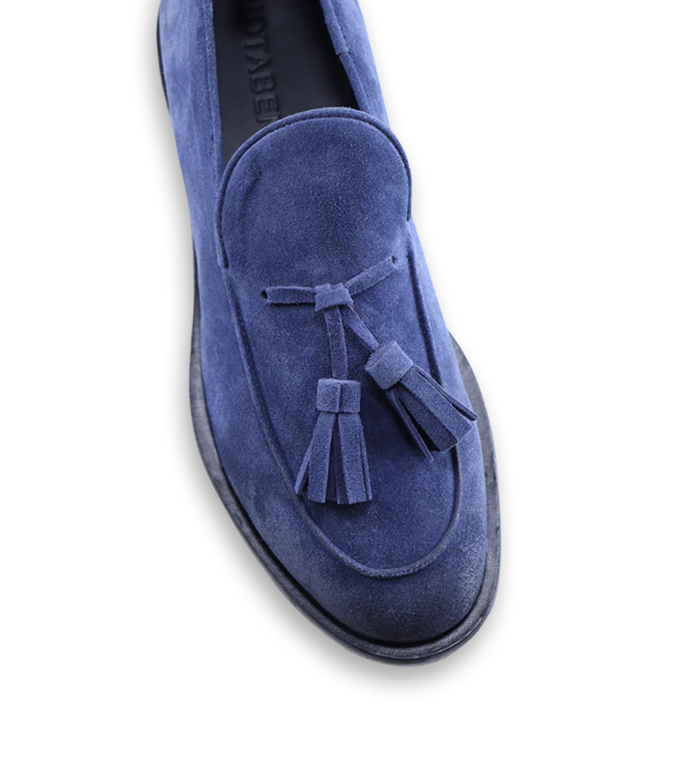 Vico loafers, blå ruskind - Image 6