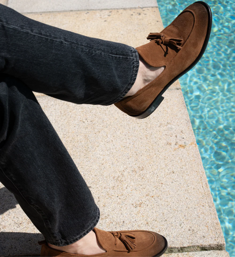 Vico loafers, kamel ruskind - Image 2