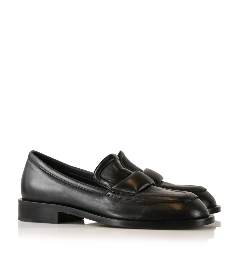 Vidar loafers, sort læder - Image 3