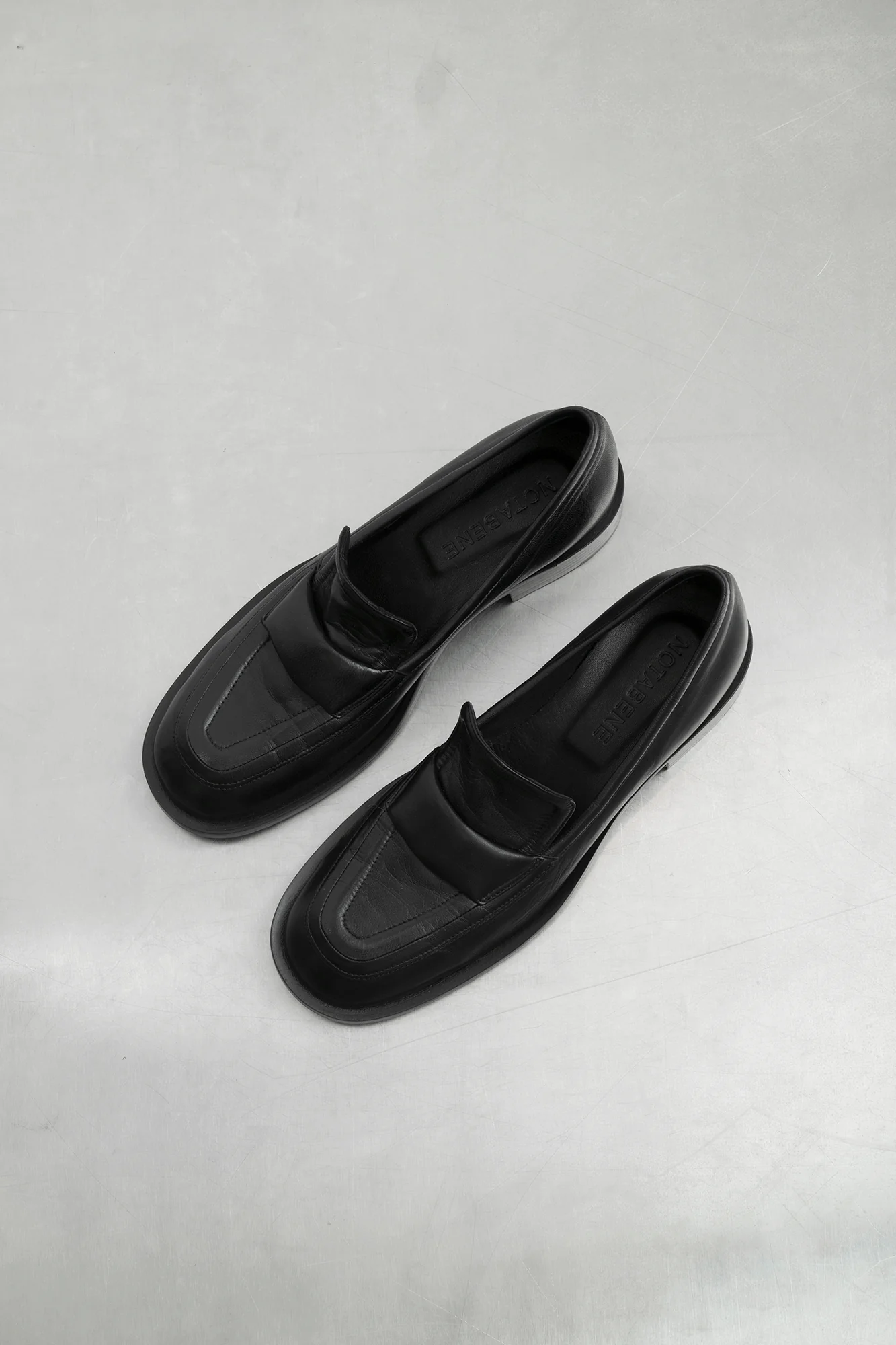 Vidar loafers, sort læder - Image 4