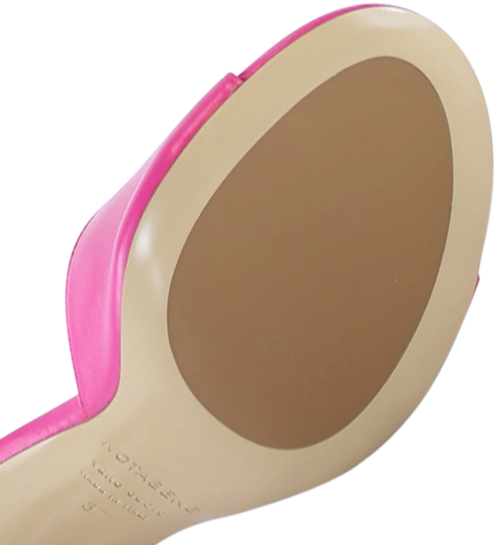 Viola 80 sandaler, pink læder - Image 7