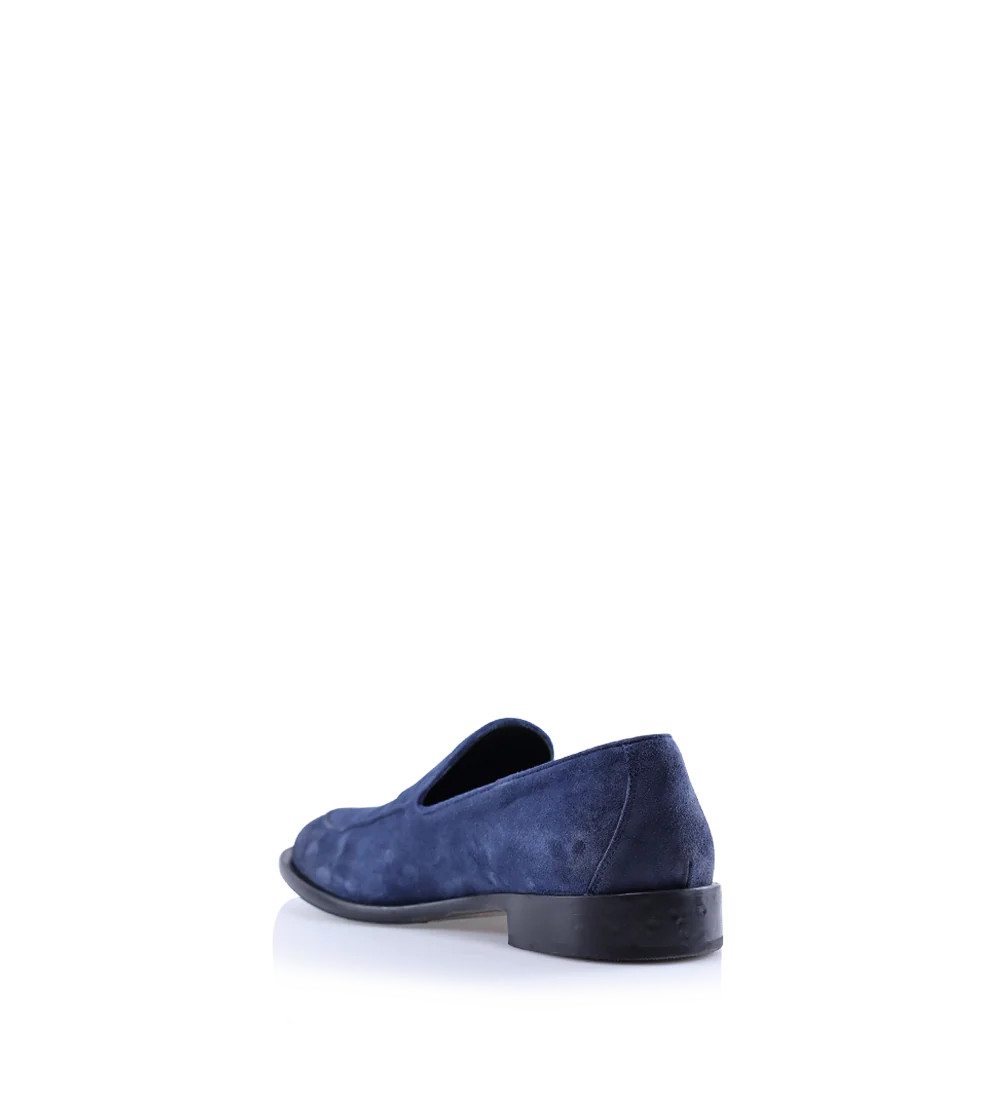Vittorio loafers, blå ruskind - Image 4